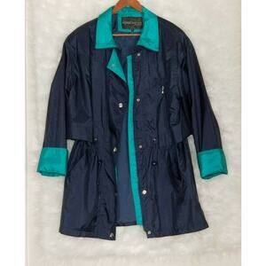 Forecaster Of Boston Women blue and green Jacket - Size S